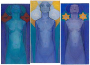 進化、1911年 作： Piet Mondrian